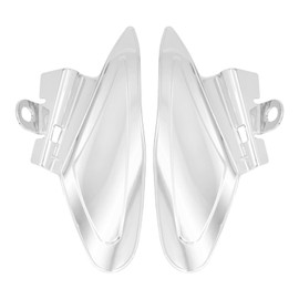 HCmotorku Motorcycle Saddle Protector Heat Deflector Air Deflector Suitable for Indian Chief Classic Vintage Chieftain Roadmaster 2014-2023 Chrome