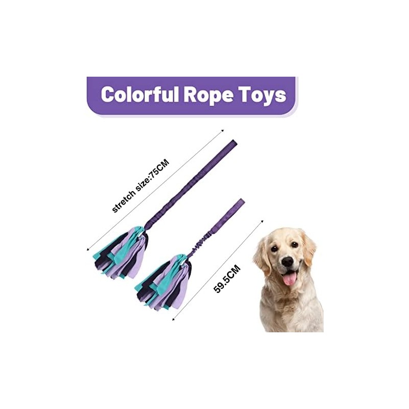 Juguete de tirón para perros (morado)