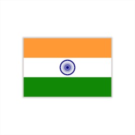 Womaha 30 Sheets Temporary India Flag Tattoos Fans Face Tattoo Stickers for Adults Kids Group Activity Props