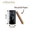 Starchly 120 Bags (8 Rolls of 15) Black Eco-Friendly Leak