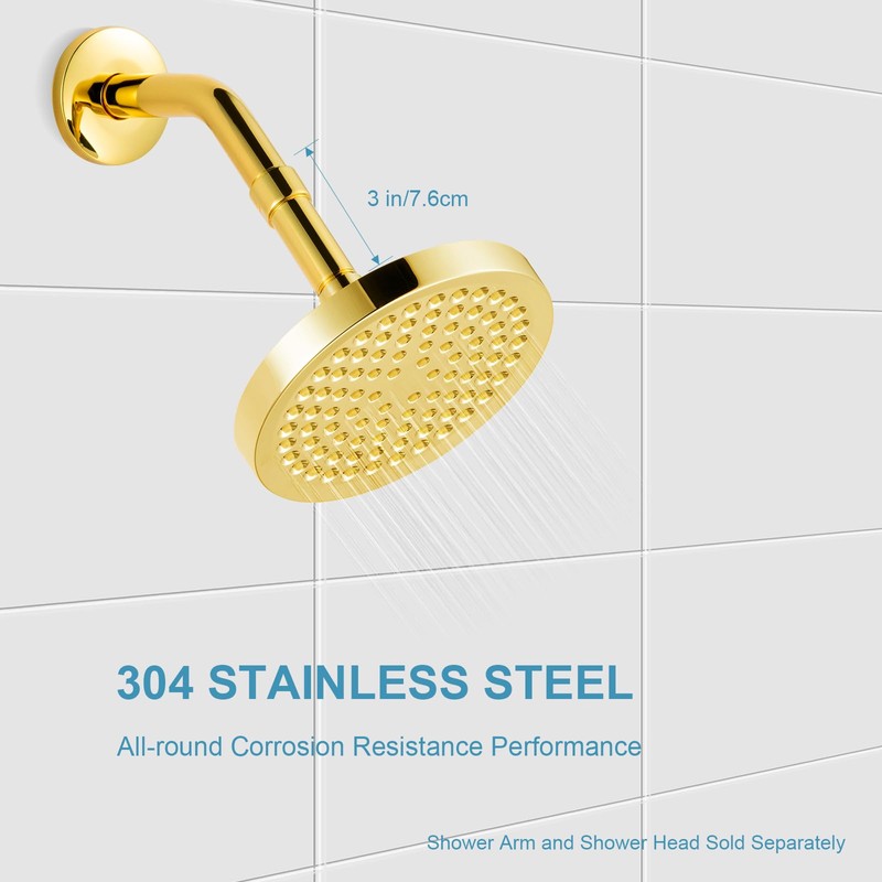 OFFO Shower Head Extension Arm, Shower Arm Extension Shower Head