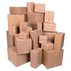 smiley pack Pack of 50 Folding Cardboard Boxes 300 x
