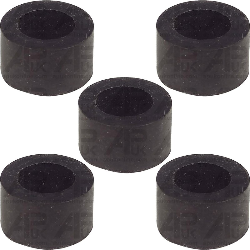 5x Fuel Pipe 1/4" Rubber Olives Replacement for Perkins A6.354.4