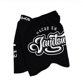 MEXMOB XFLEX Hecho EN JIU Jitsu Short NOGI BJJ (L (33-34))