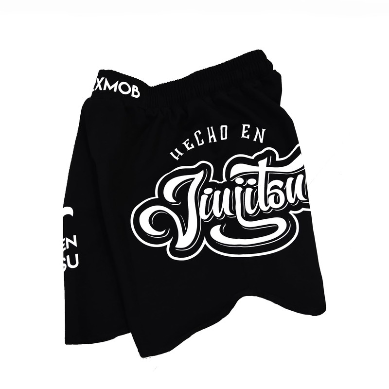 MEXMOB XFLEX Hecho EN JIU Jitsu Short NOGI BJJ (L