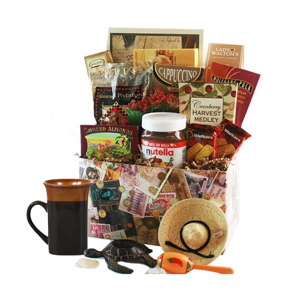 Around The World in 12 Coffees Coffee Gift Basket