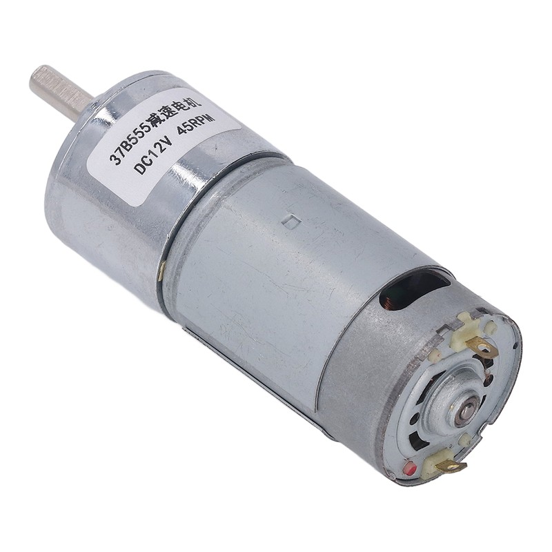 DC Geared Motor 45RPM Brass Coil Reversible Self Locking Wear