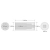 TEKTON 3/8 Inch Drive x 20 mm Deep 6-Point Socket
