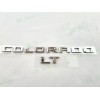 Colorado 4PCS Chrome Door Rear Colorado LT Emblems Letters Badges
