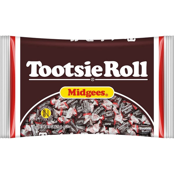 Tootsie Roll Midgees Candy - 12oz (Paquete de 3)