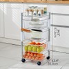 OnDisplay Multi-Tier Rotating Swivel Bin Storage Basket Tower - Kitchen/Bath/Laundry
