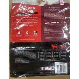 Ultimates Chicken Meal & Rice Dry Dog Food, 5 lb
