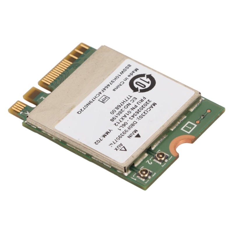 RTL8822BE Network Card 01AX712 433Mbps WiFi Bluetooth 4.0 M.2 NGFF