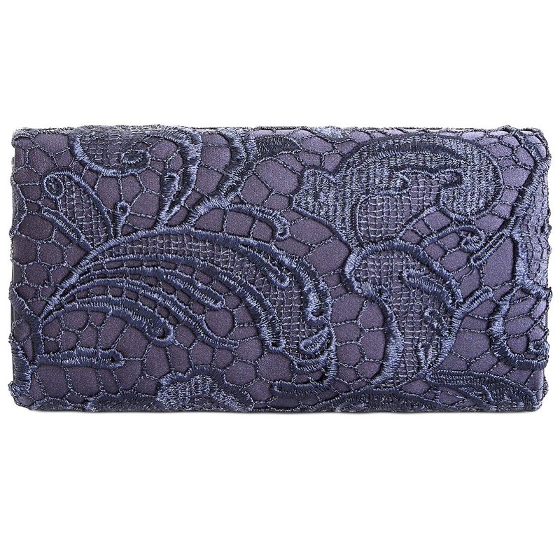 Giani Bernini Lace Clutch, Navy