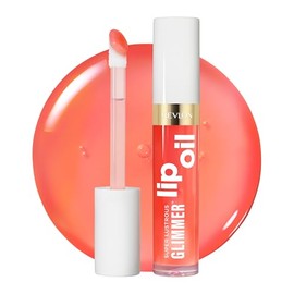 Gloss Revlon Super Lustrous Glimmer Lip Oil Tono Miss Coral 3.8ml