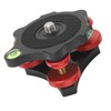 LP64 Camera Photography Tripod Leveler Tri Wheel Leveling Base Tripod