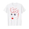 I Love Lucy Lines Face T-Shirt