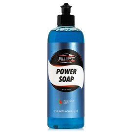 Swift Power Foam Car Wash Soap (16 Oz) – High Foaming, pH Balanced Shampoo for Snow Foam Cannon, Foam Gun, Bucket Wash, Pressure Washer | Ultra-Concentrated Formula | Safe on All Surfaces!