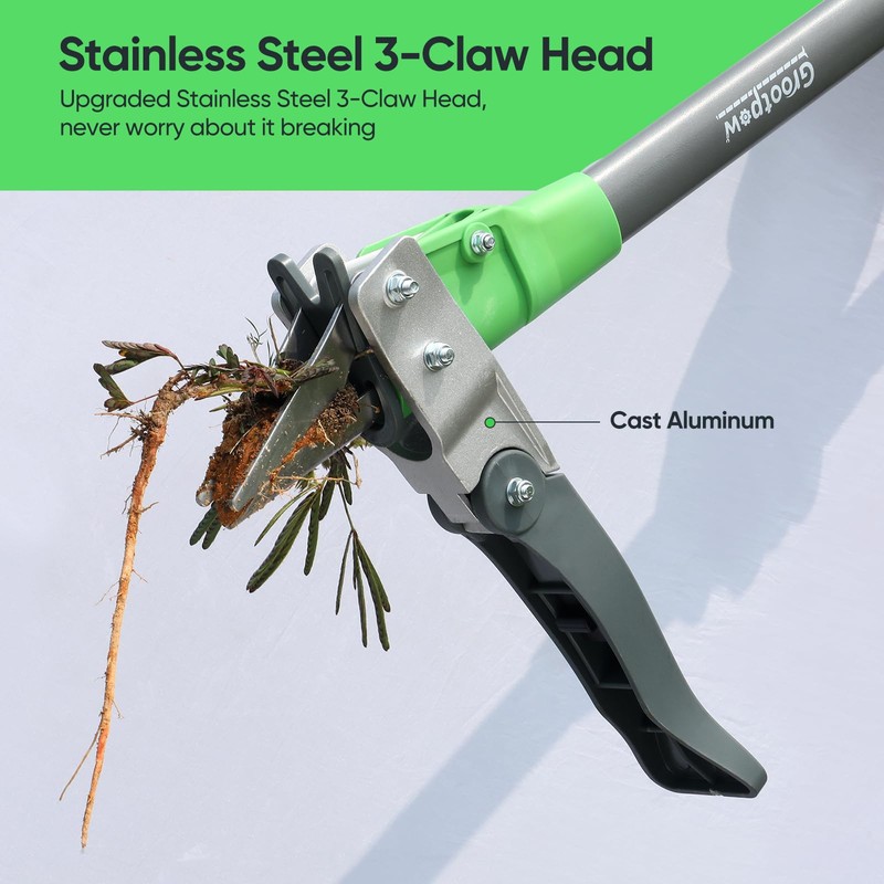 Grootpow WP5 Apex Weeder, Lightweight Weed Puller Tool for Women,