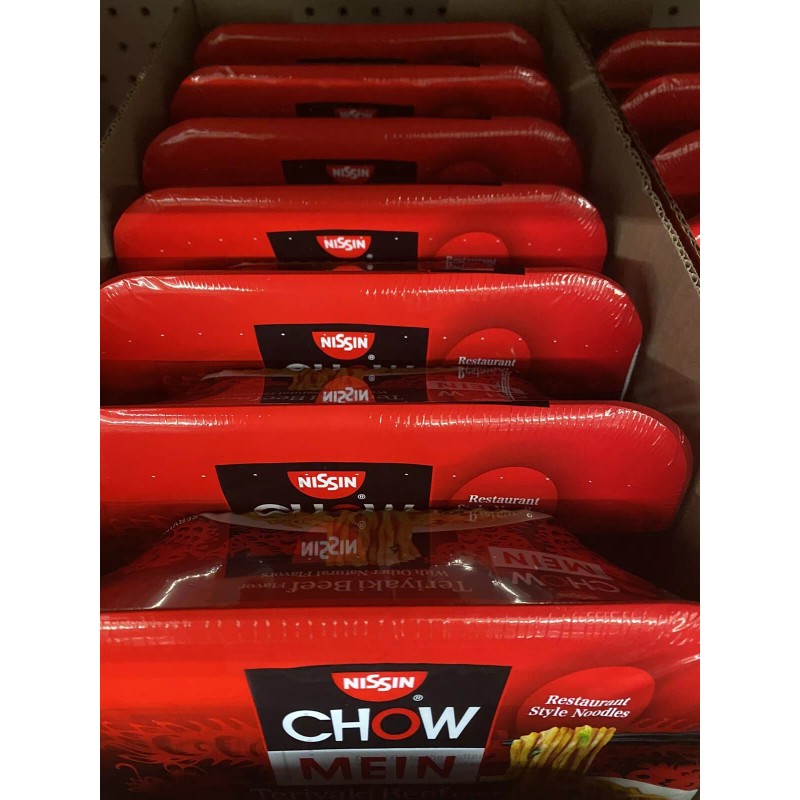 Nissin Chow Mein Noodles, Teriyaki Chicken Flavor ( 4 oz.,