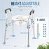 OasisSpace Stand Alone Raised Toilet Seat 400lbs - Medical Raised