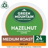 Green Mountain Coffee Hazelnut Decaf, Light Roasted, K-Cup Portion Pack