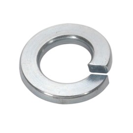 Sealey SWM6 M6 Metric Spring Washer Zinc DIN 127B - Pack of 100
