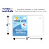 Your Vote Can Rock The Boat - Blank 4x6 Postcards