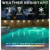 CLOUDY BAY [6 Pack] 3CCT Low Voltage LED Deck Lights