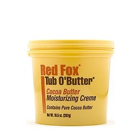 Red Fox Tub O Butter Cocoa Butter Moisturizing Creme Contains Pure Cocoa Butter For Body 298g