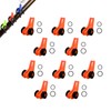 SANLIKE Lure Hook Keeper Lure Hook Holder Set of 10