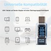 Leehitech 40Gbps USB C Adapter, Type C 4.0 Male to