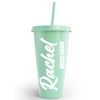 Generic Bride Party Wedding Tumbler Cup 24oz Plastic Cold Cup