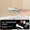 Tub Spout Diverter Repair Kit with Assembly Tool,Four in One