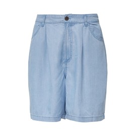 s.Oliver Fließende Relaxed-Fit-Shorts aus Lyocell mit Elastikbund blau 38