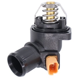 Thermostat with Housing Sensor Engine Coolant Thermostat Coolant Housing Coolant Thermostat Engine Coolant Thermostat Housing for C3 C2 Nemo 1007 207 Fiorino Qubo Bipper 1.4 1.1