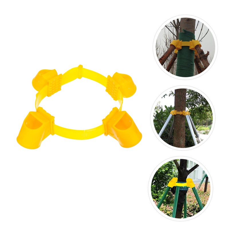 Kisangel 1set Tree Support Cups Strap Growth Landscape Supportive Tree