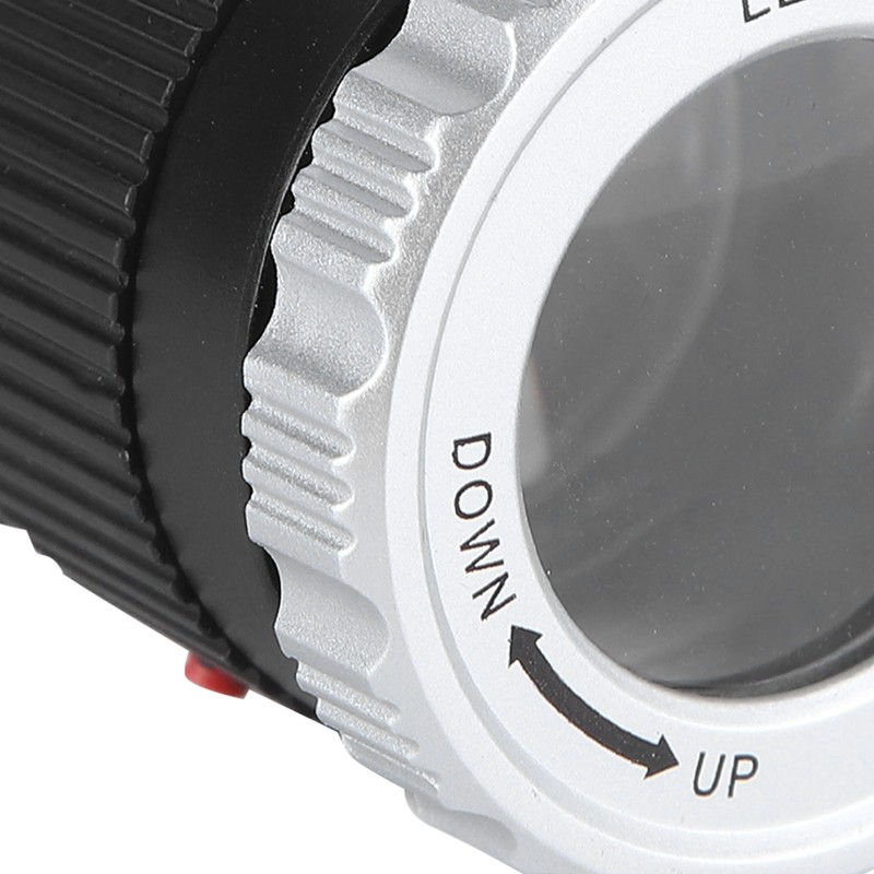 TH‑9006B Metal LED Magnifying Glass Portable High Magnification Magnifier with