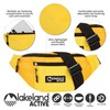 Lakeland Active Mossband Lightweight Bum Bag - Yellow/Black