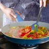 Silicone Spatula and Cooking Spoon,5 Pack Solid & Slotted Spoons