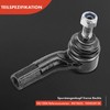 Frankberg 2 x Tie Rod End Front Axle Compatible with