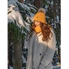 VIVISENCE 7014 Women's Bobble Hat Winter Warm Thick Patterned Made
