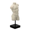 Galt International 13.5" Poly Marble Body Statue w/Black Pedestal Stand