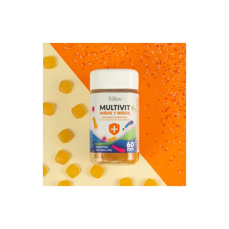 2-pack Vitaminas Nios Gomitas Proteccin Inositol Calcio Frutas