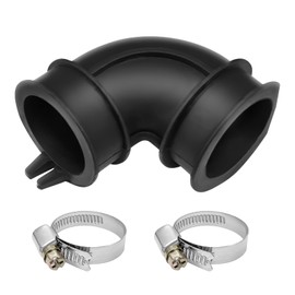 WD24X33918 Dishwasher Circulation Pump To Sump Elbow Hose and Clamps Kit for Some GE Dishwasher