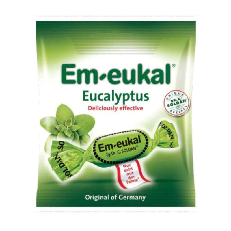 Generic Soothing Eucalyptus Symphony: Dr. Soldan's Em-Eukal Lozenges (50g) -