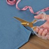 Uaugulft Acrylic Scissors Sharp Titanium Blades with Ergonomic ABS Handle