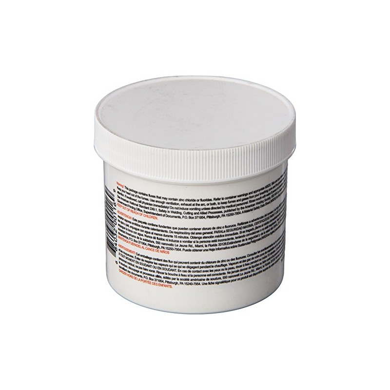Harris ECDF1/2 Al-Braze EC Powder Flux,1/2 lb. Jar