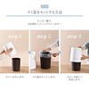 Trash Can, Stylish, Invisible Garbage Bags, Round Shape, 2.2 gal