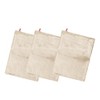 Copa Corporation T0100100-14 Pulse Cloth Set of 3, White, Natural